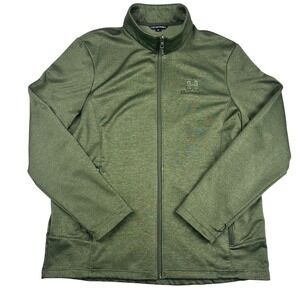 Mens Hornady Full‎ Zip Jacket Olive Green XL Outerwear Layering Coat